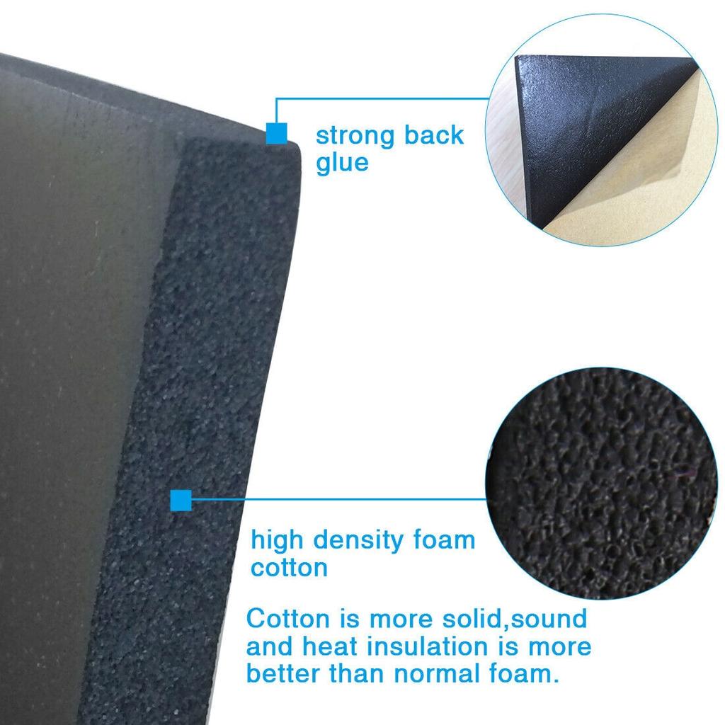 50x80 Cm Capotă Mașină Motor Izolare Termică Fonică Zgomot Tampoane Absorbante Scut Pad