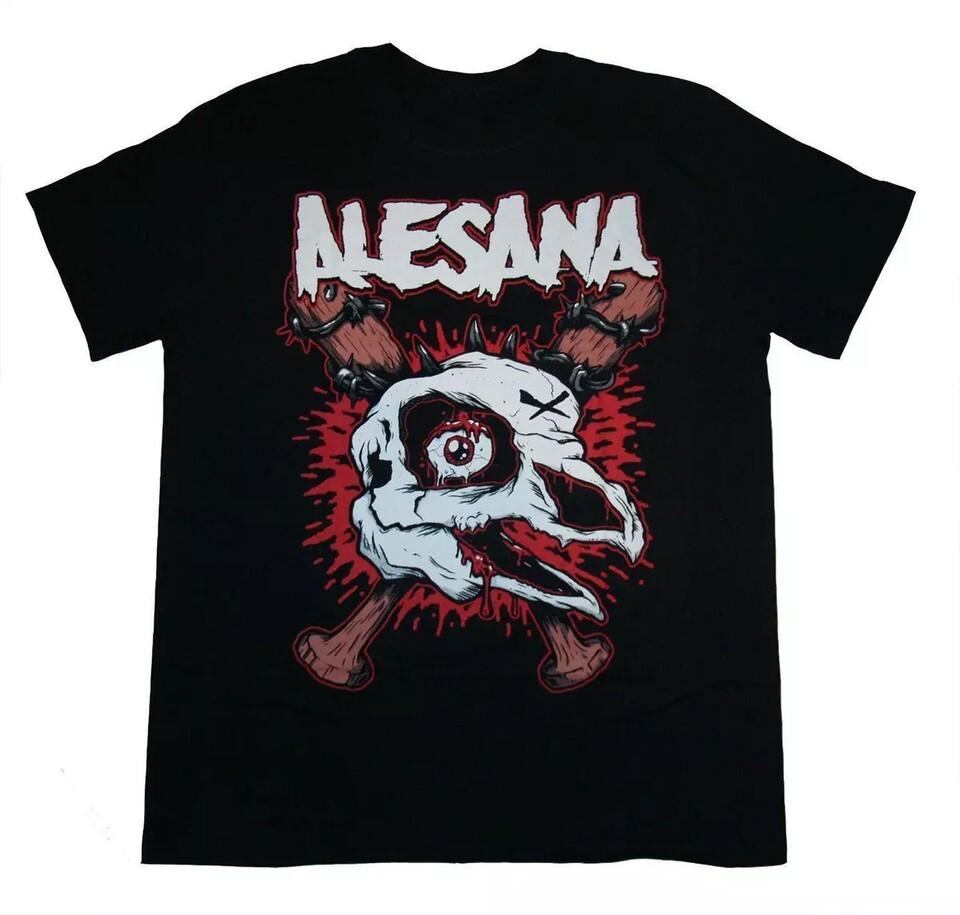 Vtg Alesana Band Gift For Fans Heavy Cotton Black All Siz Unisex Shirt BL212 XXL