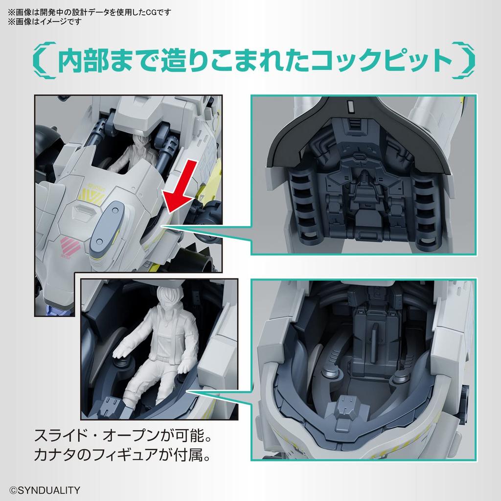 BANDAI SPIRITS HG SYNDUALITY Daisy Ogre plastic model color-coded