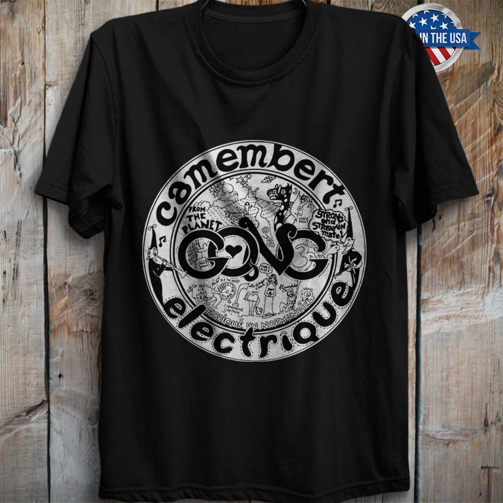

Camembert Electrique Album By Gong T Shirt Progressive Rock Band Poster Unisex T-Shirt S