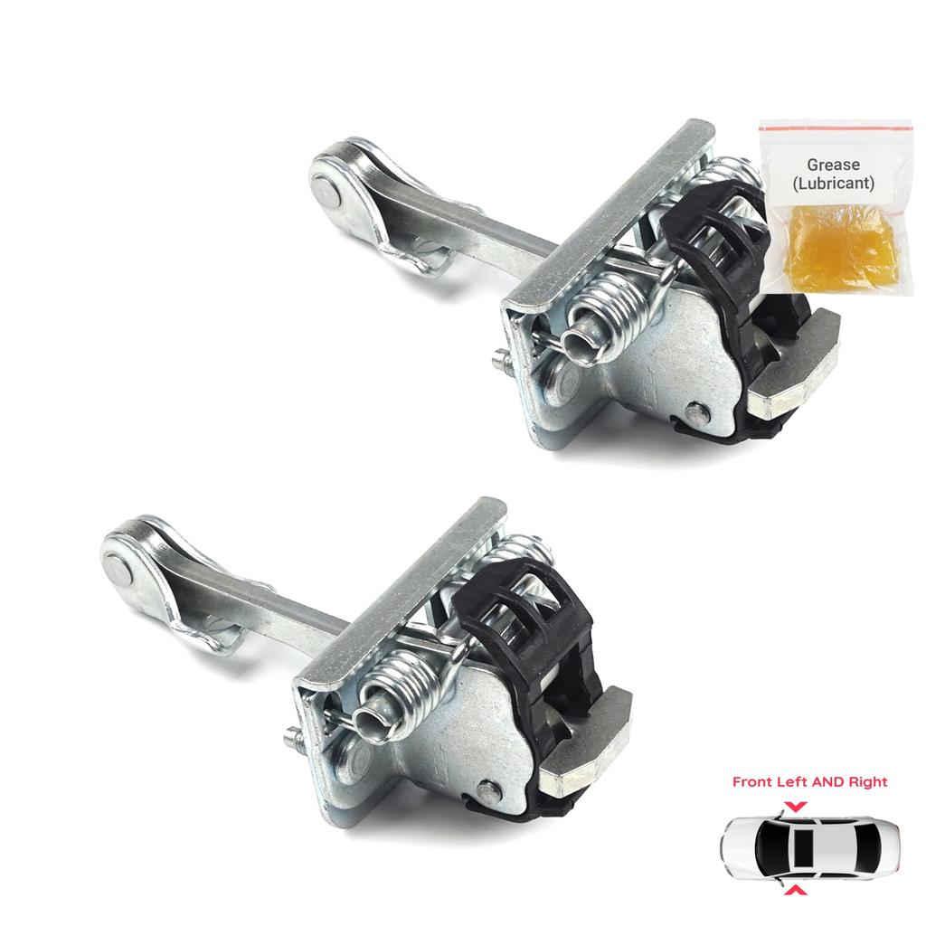 BDP768-1 2 Pieces Front Left AND Right Door Catch Hinge Brake Stop Check Strap Limiter for Peugeot Partner Citroen Berlingo Tepee 2008-2018 9181P2