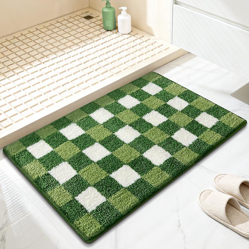 Rainbow Home Bathroom Mat, Super Absorbent, Non-Slip Quick-Dry Mat