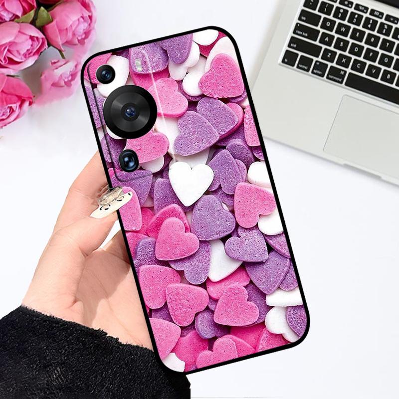 For Huawei P60 Pro Coque Case P 60 Color Printing Soft Silicone TPU Phone Cover For Huawei P60 Art 4G Shockproof Bumper Fundas