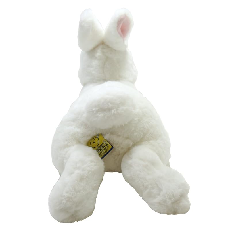 Knee Rabbit Plush Toy White S P-3782