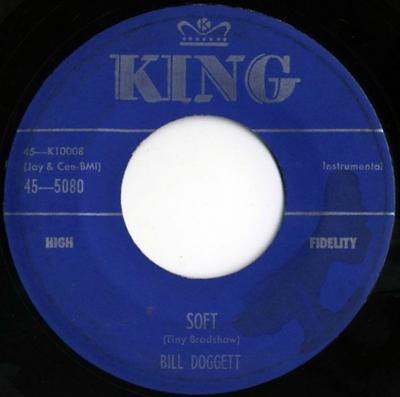 7inch Record BILL DOGGETT - Hot Ginger / Soft 455080 KING 1957 US Obi Soul/Funk Used