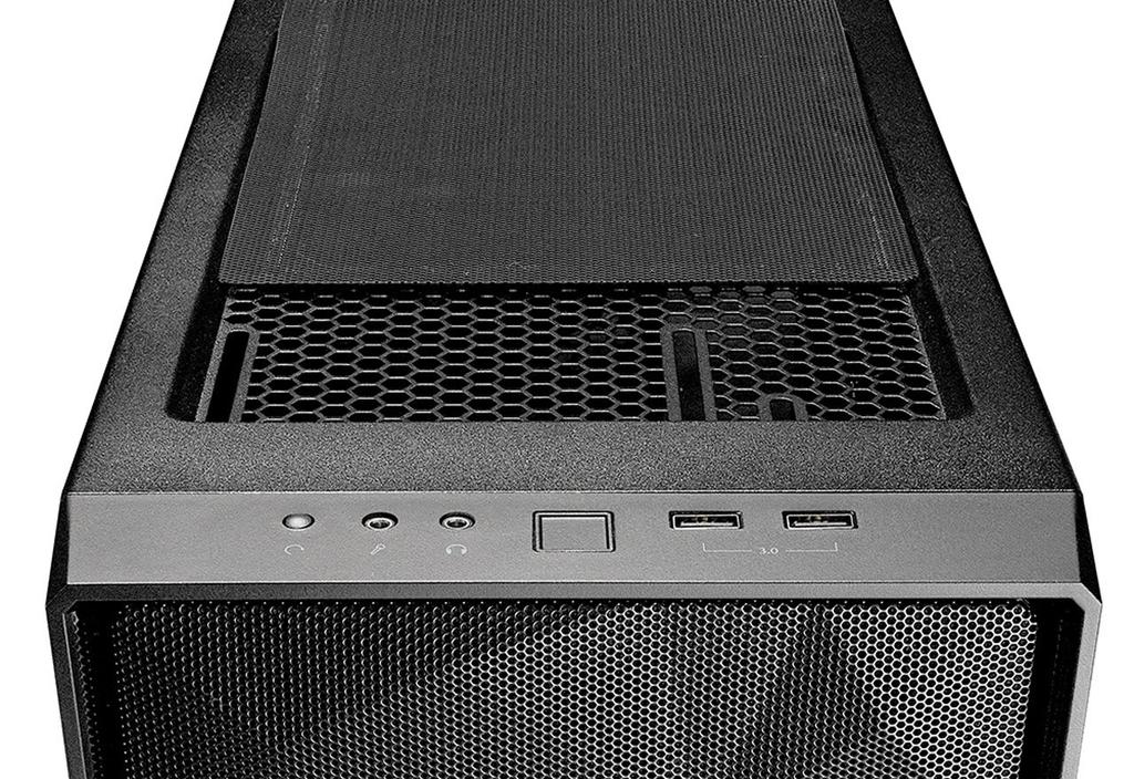 Fractal Design Meshify C Solid Side Panel Mid-Tower PC Case CS7101 FD-CA-MESH-C-BKO