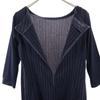 Yohji Yamamoto 7 minutes sleeve one piece Navy Women Used