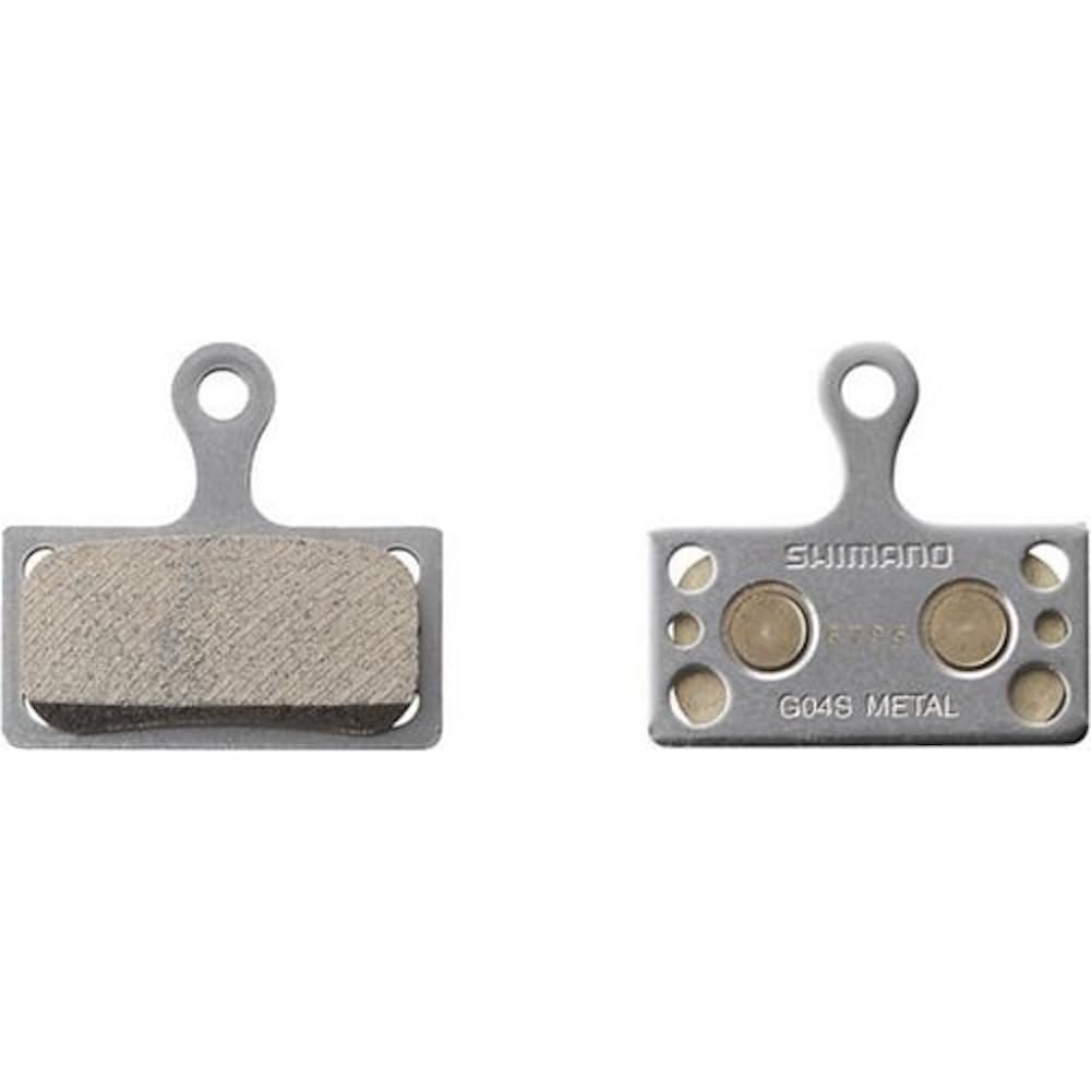 

SHIMANO Repair Parts Disc Brake Pads G04S Metal Finless 1 Pair IBPG04SMXA чёрный