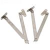 2pcs Set Stainless Steel Cabinet Cupboard Furniture Doors Close Lift Up Stay Support Hinge Kitchen Long Service Life