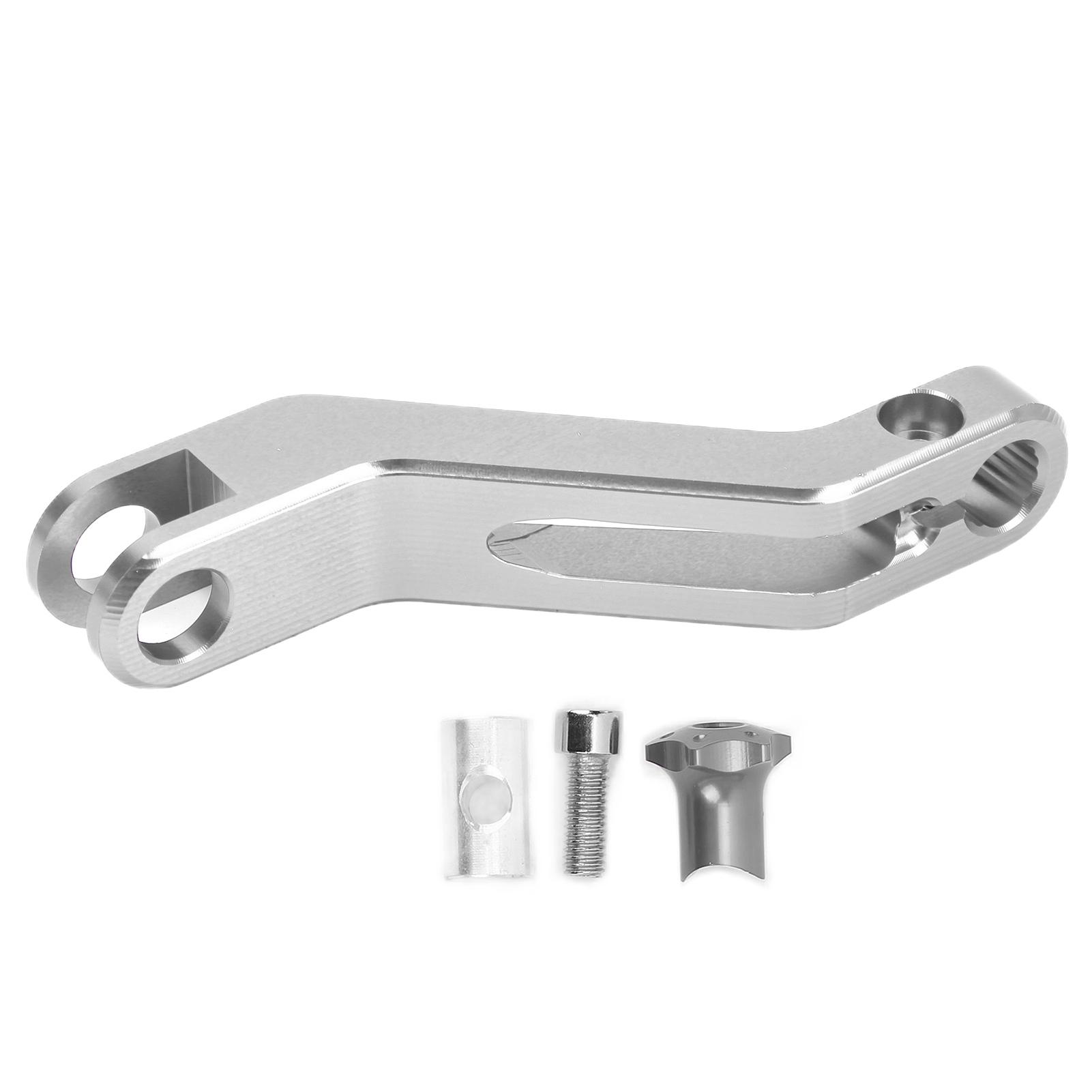 Motorcycle Rear Brake Rocker Arm Extension Aluminum Plating Replacement for VESPA 150 серебряный