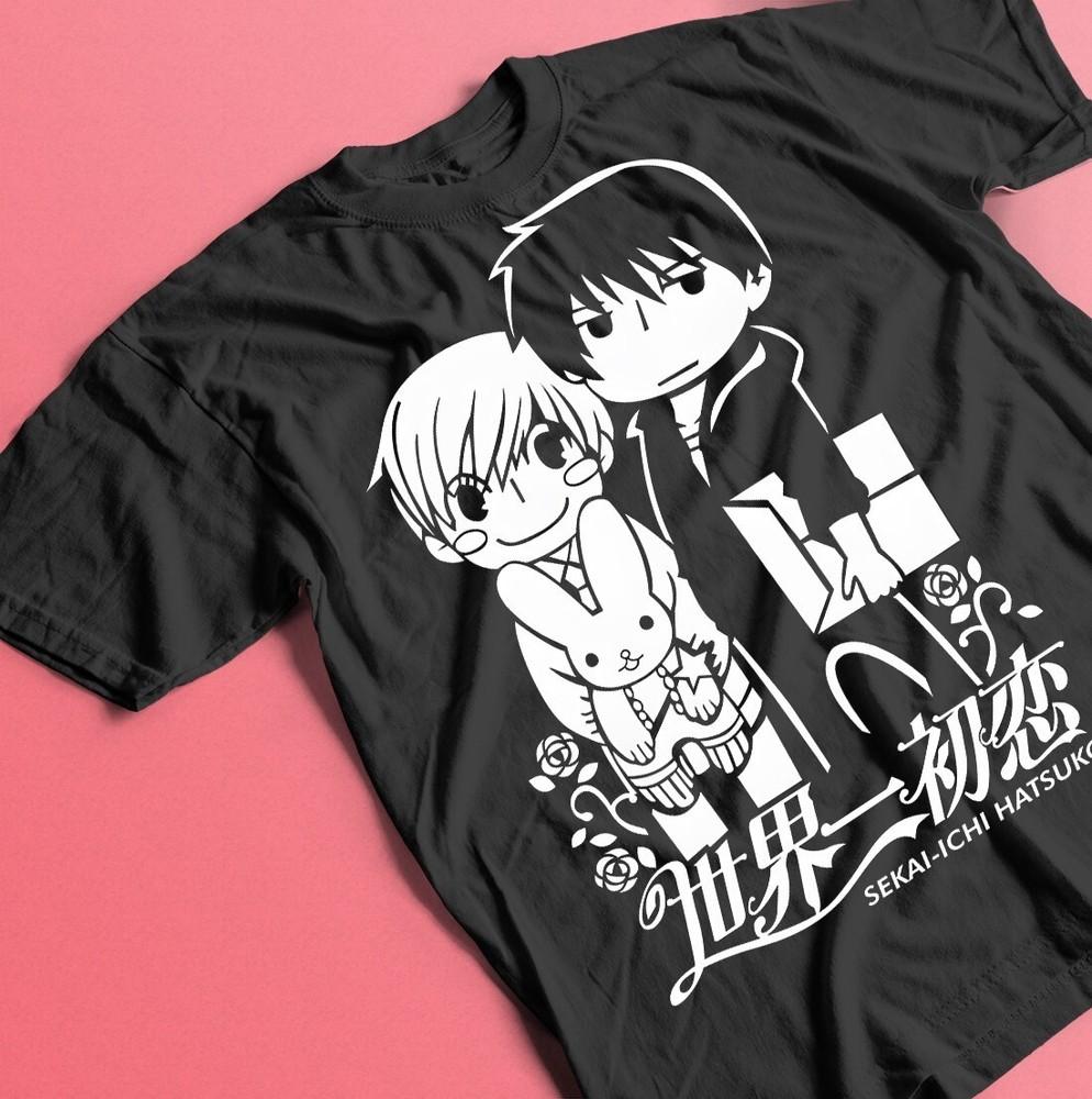

Anime Sekai-Ichi Hatsukoi Unisex T-Shirt, Manga Lover Gift, Japanese Tee, Otaku 4XL