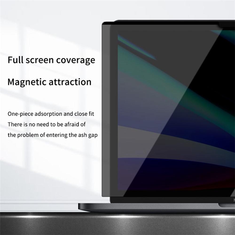 

For MacBook Pro 13 inch (2022)/(2020) A2338 Magnetic Attraction Anti-Spy PET Film Laptop Screen Protector As Shown A