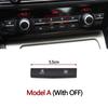 Încălzitor de aer condiționat Ventilator de climă Controlul volumului vântului Cap buton AC pentru BMW 5 6 7 X5 X6 Series F10 F18 F06 F12 F01 F02 F15 F16