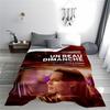 French Film Poster Design Blanket for All Seasons Blanket Lunch Break Throw Gift