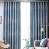 1pc Nordic Thickened Fabric Curtain, Thermal Insulation, Modern Simple Blackout Curtain For Window Walls, Living Rooms, Bedrooms