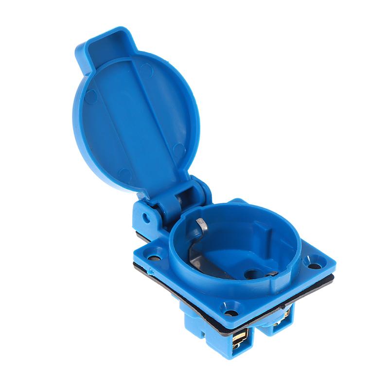 Industrial Waterproof Socket EU Socket Copper Contact Body EU Plug
