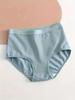 Women's Seamless Cotton Panties - Solid Color, Soft, Breathable, Sporty Style