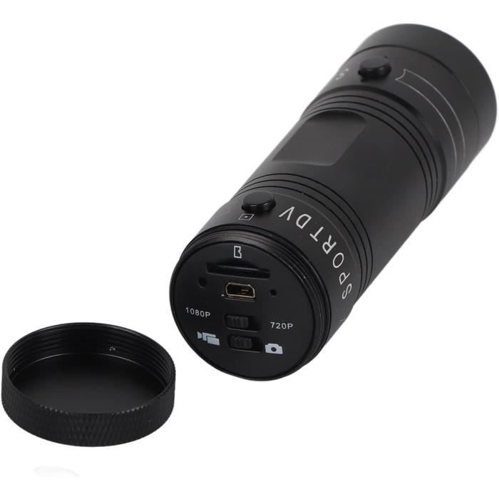 VBESTLIFE Caméra d'action de Vélo 1080P HD avec Microphone Intégré