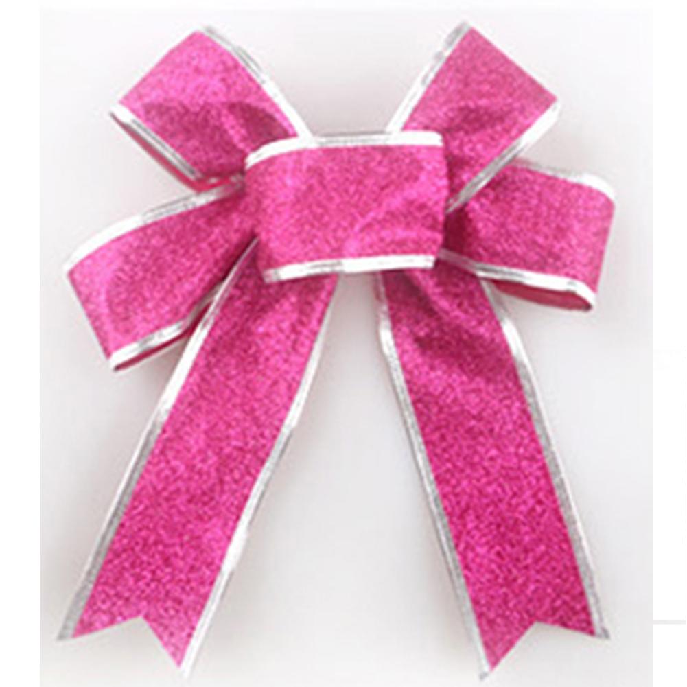 Kolip Bowknot 5 Colors Glittering Powder Bow Christmas Tree Party Gift Christmas Decorations