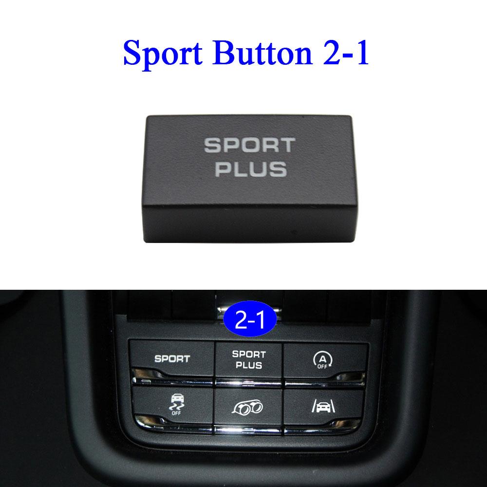 Car Front Console Drive Mode Suspension Sport Button Center Traction Control Switch For Porsche Cayenne 7P5 2010-2018