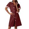 Women's Fashionable Pharmacr Uniform  Uniform Long And Short Sleeve Slim Fit Work Clothes