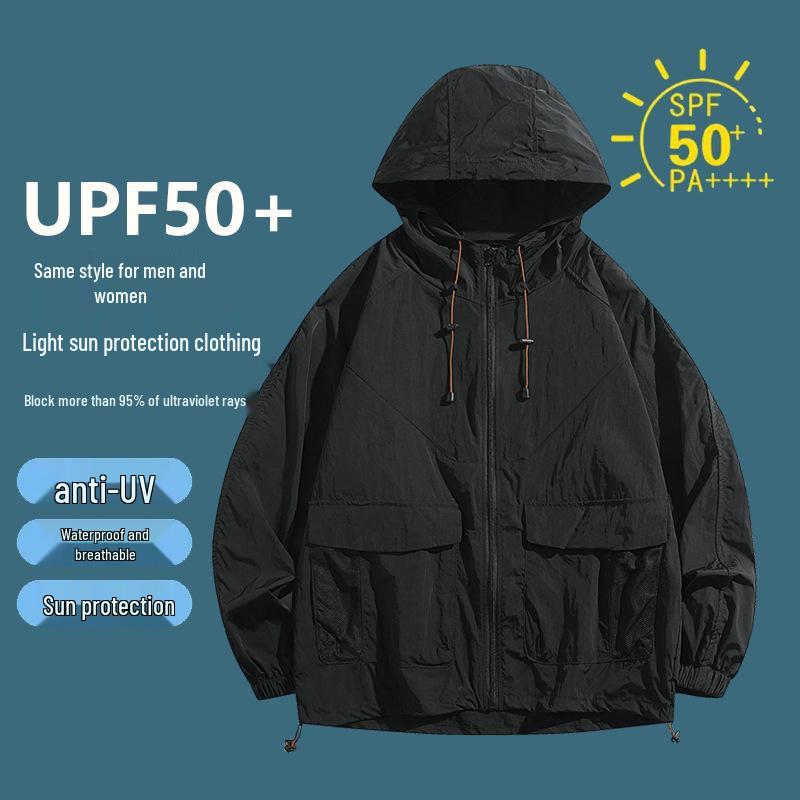 

Dopamine UV Protection Couple s Windbreaker: Lightweight, Breathable Summer Skin Clothing for Men & Women, Ideal for Climbing & Outdoor Activities. 3XL