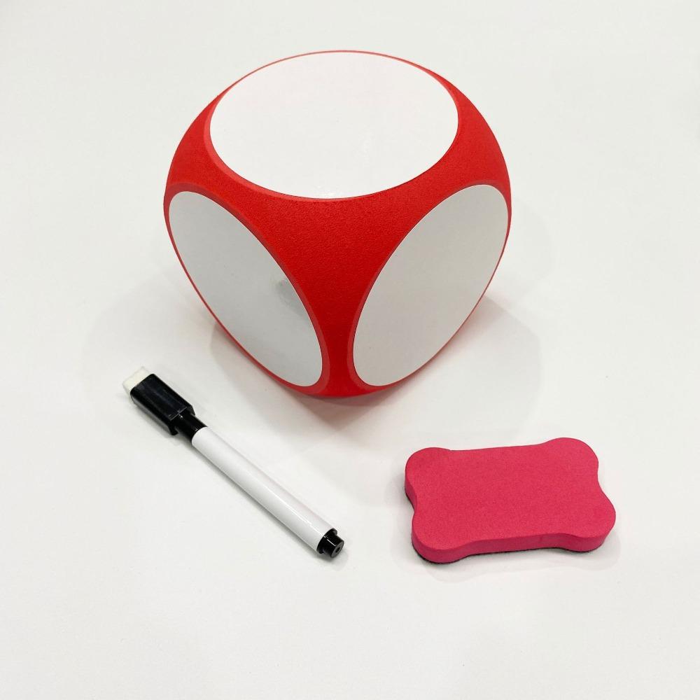 

Multipurpose EVA Block 4x4Inch White Boards Creative Educational Toys Parents Teaching красный