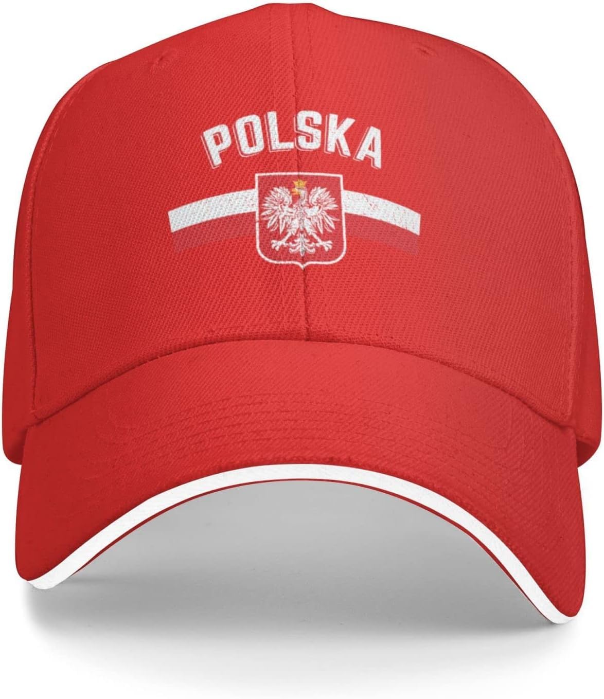 GeRRiT Support Poland Trucker Hats Polska Eagle Poland Pride Baseball Cap I Stand with Polish Dad Hat Adjustable
