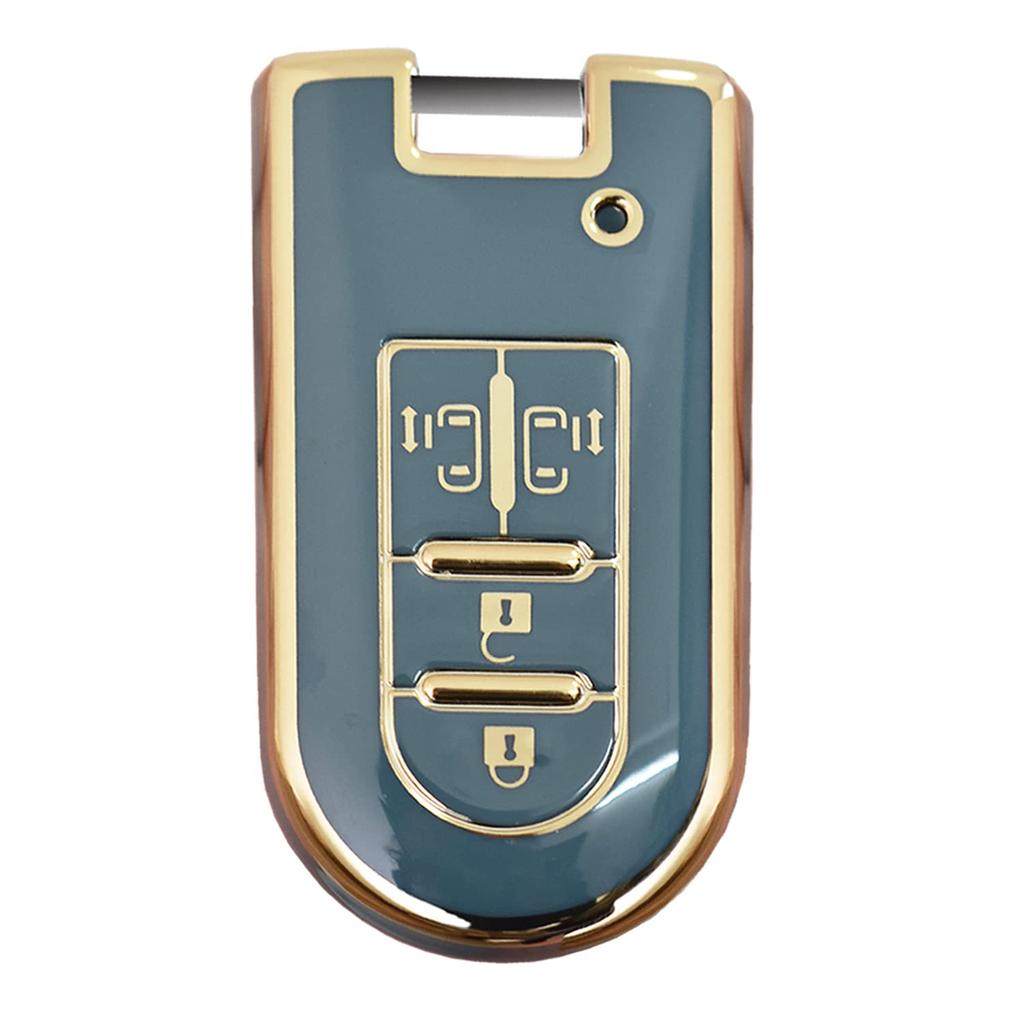 SANRILY Daihatsu Key Case, Key Holder, Key Cover, Key Protection, Tanto Move, Custom Move,
