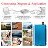 Peak 12/24/48/60V To 220V 1500W Car Power Inverter Voltage Converter Charger Adapter Invertor