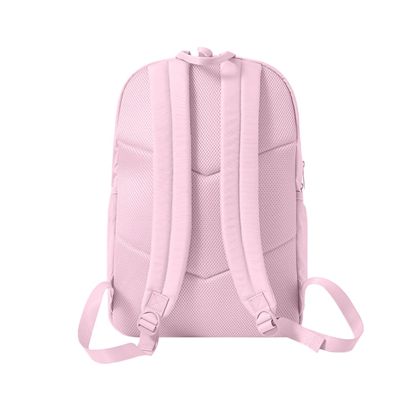 Skechers Oxford Cushioning Laptop Bag Business Trip Commute Travel Backpack Versatile Backpack Unisex Ice Pink L424K129-01UJ