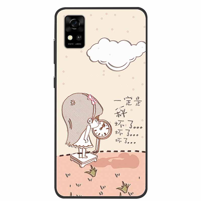 

For ZTE Blade A31 Case 3D Flower Emboss Soft Silicone Phone Case For ZTE Blade A31 A 31 Capa Flowers TPU Funda Shockproof Coque ZTE Blade A31