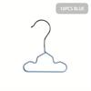 10-Pack Heavy-Duty Metal Pet Clothes Hangers with - Space-Saving Garage/ Closet Organizer - Sturdy Hooks for Pet Owners