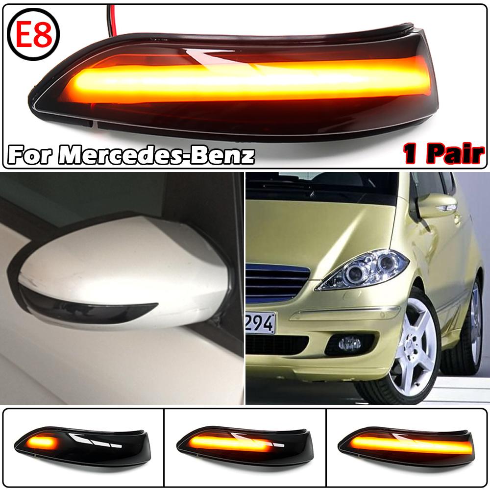 Dynamic Blinker Turn Signal LED For Mercedes Benz A B Class W169 W245 A180 A200 B180 B200 2004-2008 Arrow Mirror 1698201121