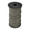 100m 9 Strands 4mm Heavy Duty Parachute Cord Lanyard String Cloth Line Camp Rope (Black)