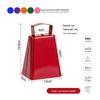 Three-Inch & Four-Inch Hand-Cranked Cowbells - 13 Colors, Perfect for Parties and Handicrafts