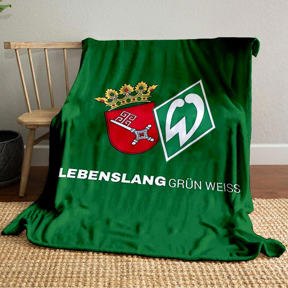 Werder Bremen Logo Blanket for all seasons blanket lunch break throw gift