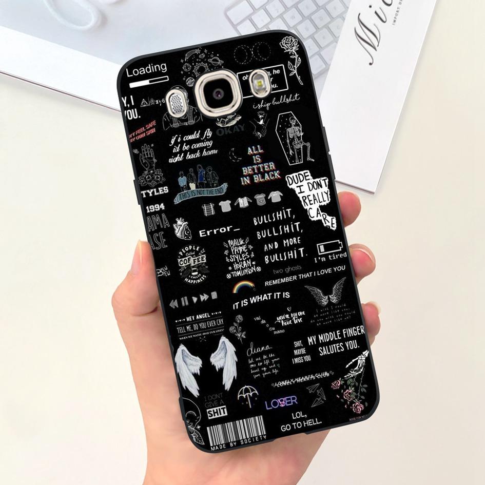 For Samsung Galaxy J7 J5 J3 2016 Case SM-J320F J510F J710F Phone Cover Cute Astronaut Silicone Bumper For Samsung J2 2016 Fundas