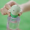 Water Bottle Spout Conversion Cap with Straw Universal Leak-Proof Design Bottle Cap Portable Reusable Bottle Lid Adapter