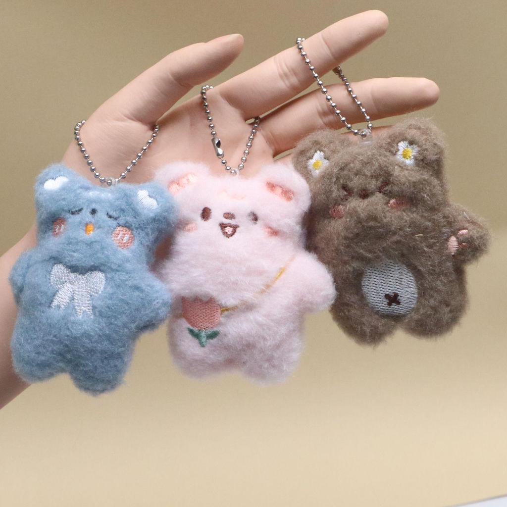 Cartoon Little Bear Keychain Pendant - Cute Gift for Besties & Students