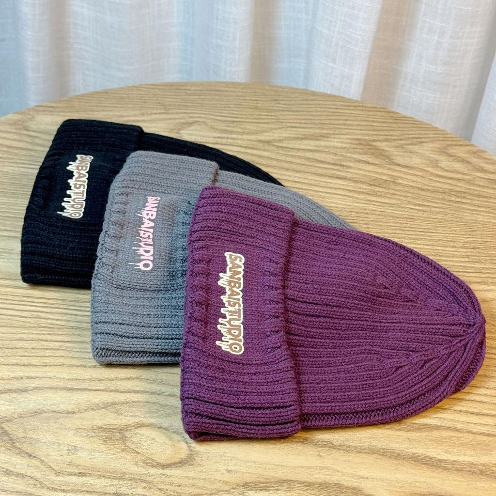 New American Trendy Autumn and Winter Knitted Woolen Hats Warm and Versatile Face Showing Small Cold Hats for Men and Women Fashionable Baotou Hats