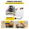 12V DC Double Acting Double Solenoid Hydraulic Power Pack 4.5L Tank