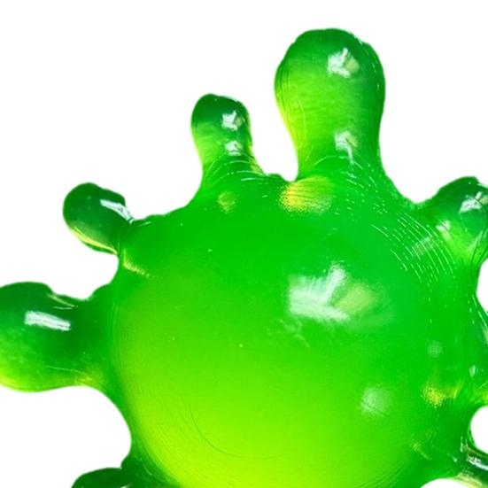 Mini Stress Relief Squeeze Toy Decompression Clear Sensory Fidget Toy Anxiety Relief Soft Stretchy Stress Ball Pinch Toy