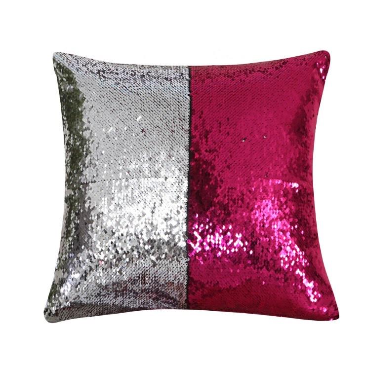 two way sequin cushion