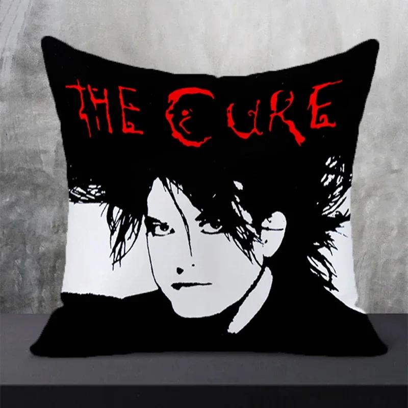 Home Decor Pillow Covers Furniture Robert Smith Luxury Sofa Cushions Art Cushion Cover Decorative Pillowcases The Cure Pillows
