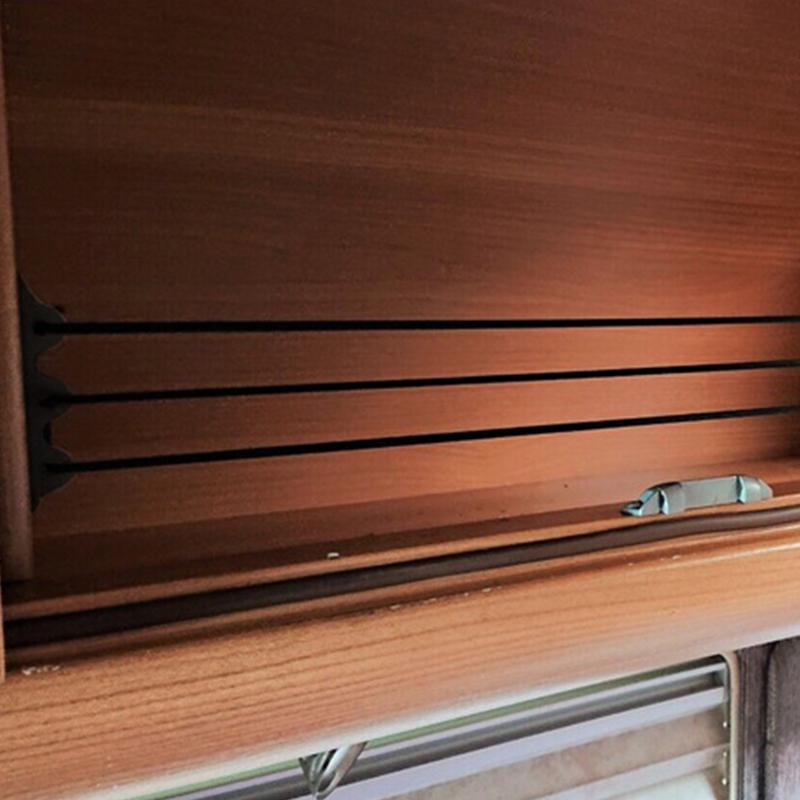 RV Schrank Sichern Seil Keine-Fallen RV Lagerung Spannung Seil Zaun Abenteuer Reisen RV Muss Haben Edelstahl Klammern Für
