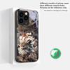 Kirin with Flowing Hair Suitable For iPhone 16E 17 Pro Max 15 Pro 14 13 Plus 12 Mini 11 16 Air 17Pro Magnetism Glass Phone Case