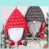 Charming Nordic Forest Old Man Advent Calendar With Cozy Fabric For Christmas Festivities