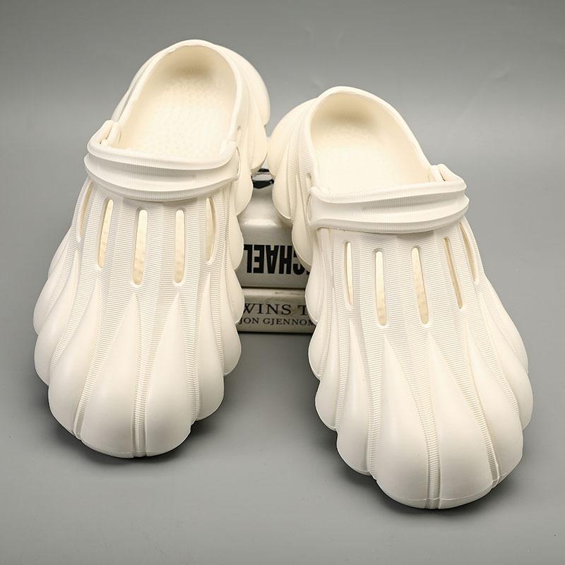 Men'S Shoes Hole Shoes Bag Head Foot Sandals Beach Shoes Casual Stepping On Shit Sandals Men