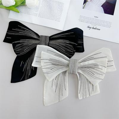 Internet-Berühmtheit Stickerei Stickerei Schleife Damen Top Kleid Vielseitiges Dekoratives Zubehör DIY